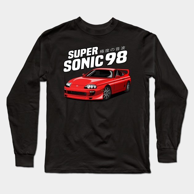 Super Sonic '98 Long Sleeve T-Shirt by CreepyRebel